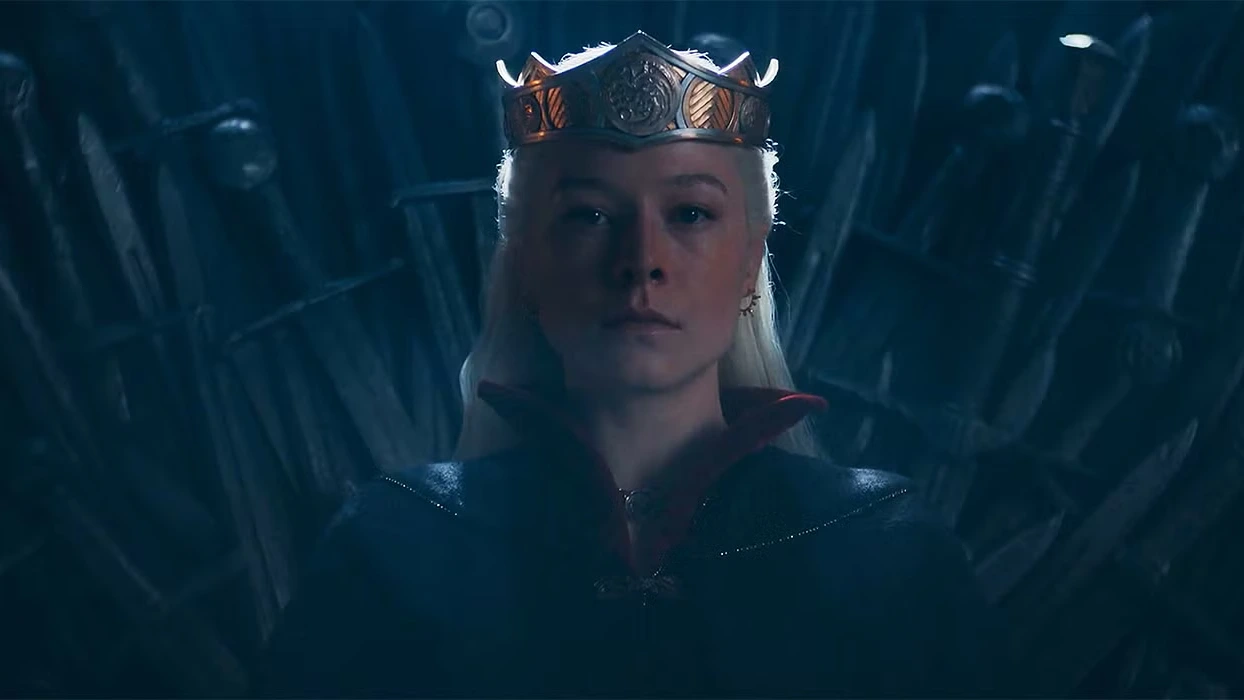 Emma D'Arcy as Rhaenyra Targaryen in House of the Dragon Season 3, premiering June 21 on HBO