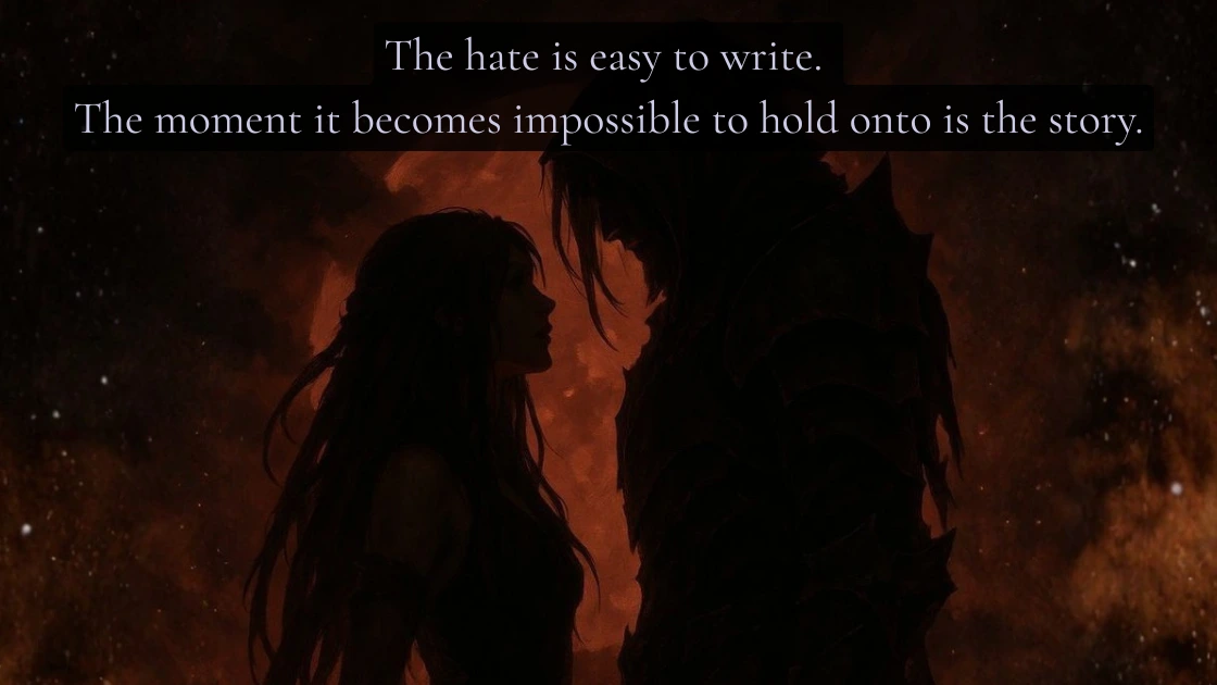 how to write enemies to lovers arc