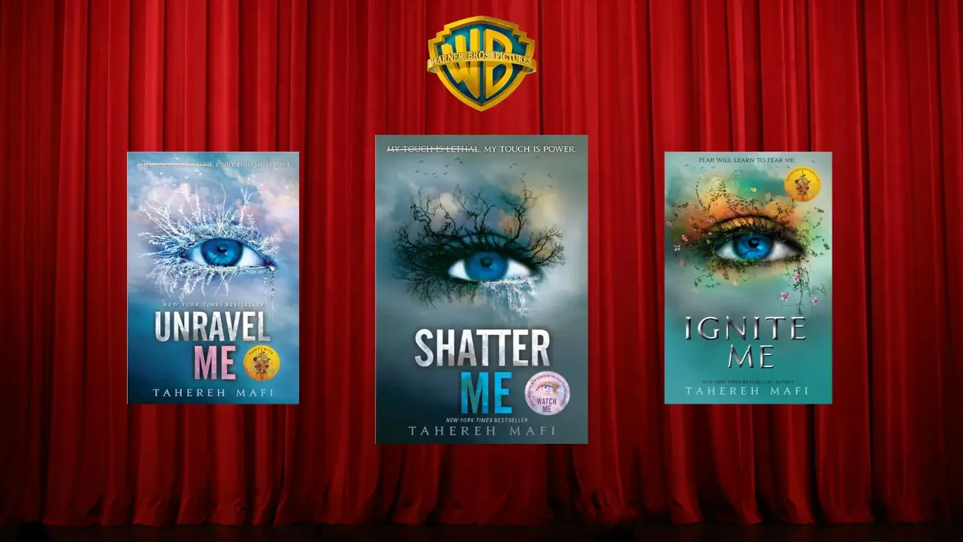 Warner Bros. film adaptation of Shatter Me by Tahereh Mafi, announced 2026